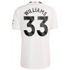 Camiseta de fútbol Manchester United Williams 33 3ª equipación 2023-24